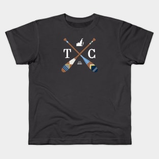 Paddle TC, Traverse City Painted Oars Kids T-Shirt